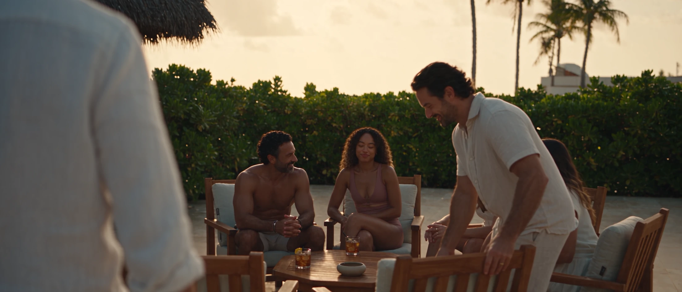 Visualización cinematográfica de una tarde en el Beach Club